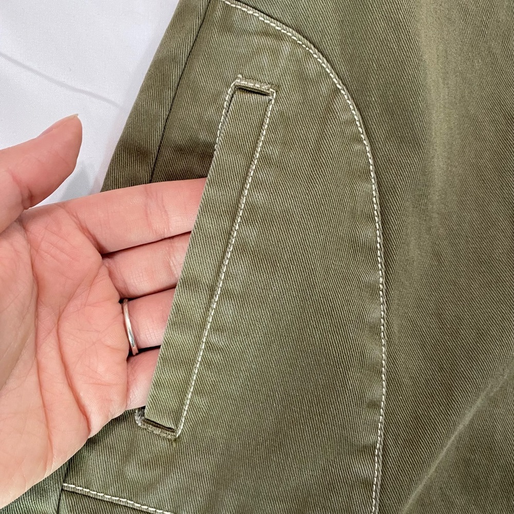 NWOT Clockhouse Dark Green Mini Dress - Picture 5 of 6